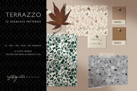 12 Seamless Terrazzo Patterns: A Strategic Design Resource for Modern Creatives