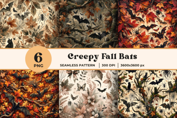 Creepy Fall Bats Seamless Patterns: A Practical Guide for Designers and Crafters