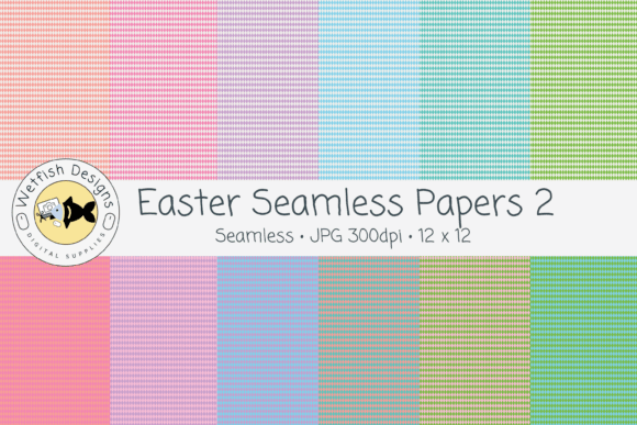 Easter Seamless Geometric Patterns 2: A Creative Boost for Spring and Beyond