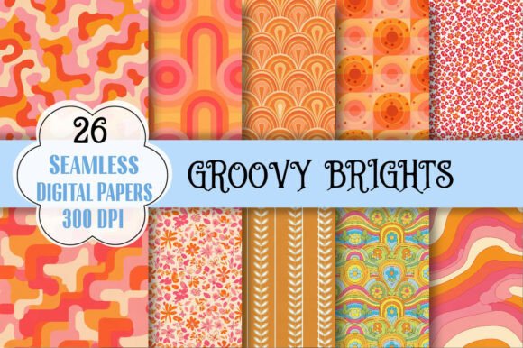 Groovy Brights Patterns: A Vibrant Addition to Your Creative Projects